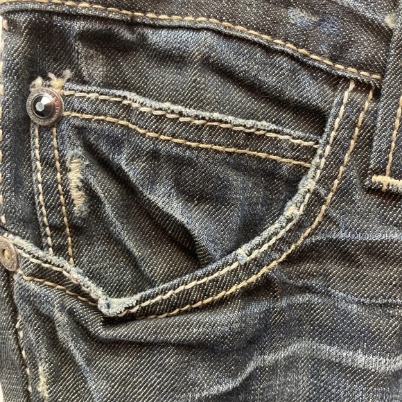 Original OG MONARCHY Collection God Speed Bootcut Jeans 34x35 NWT! 4328 - Picture 13 of 16